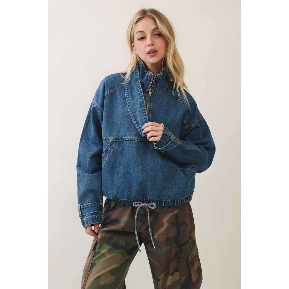Summit Denim Pullover