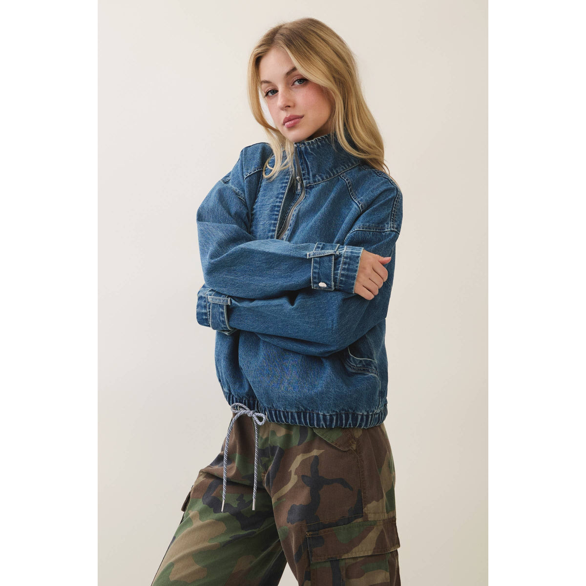Summit Denim Pullover