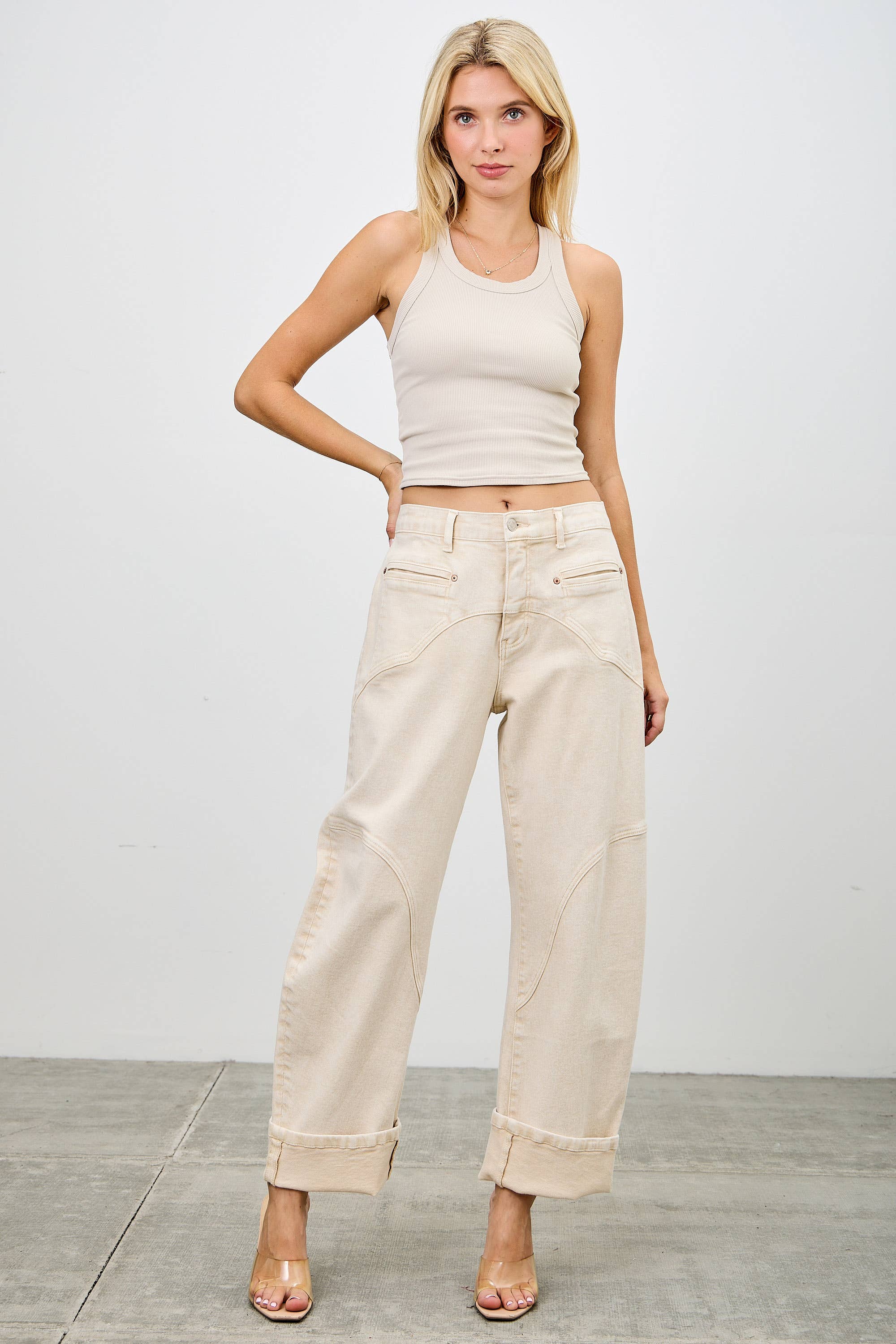 Saige Ecru Jean