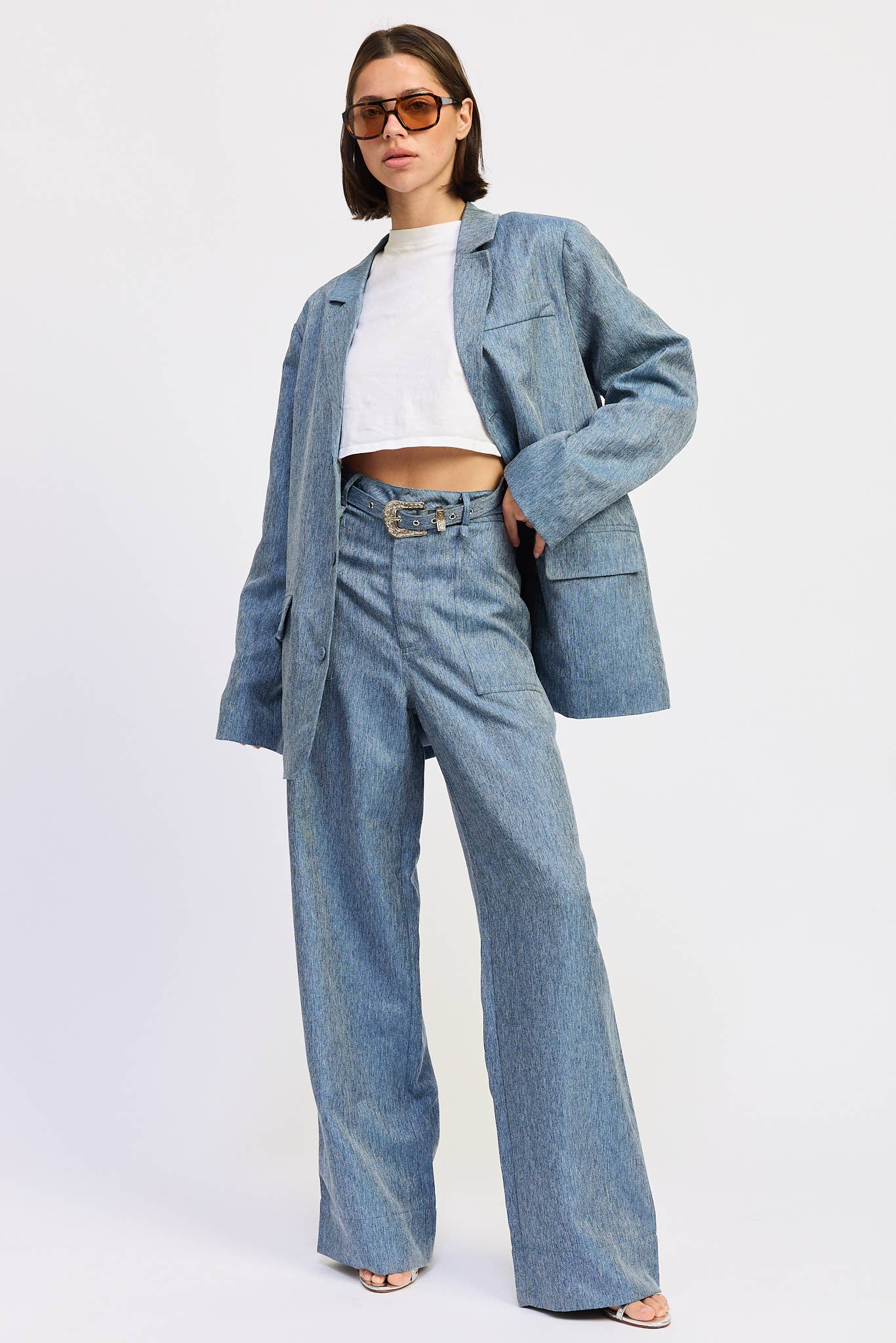 OVERSIZED Denim BLAZER