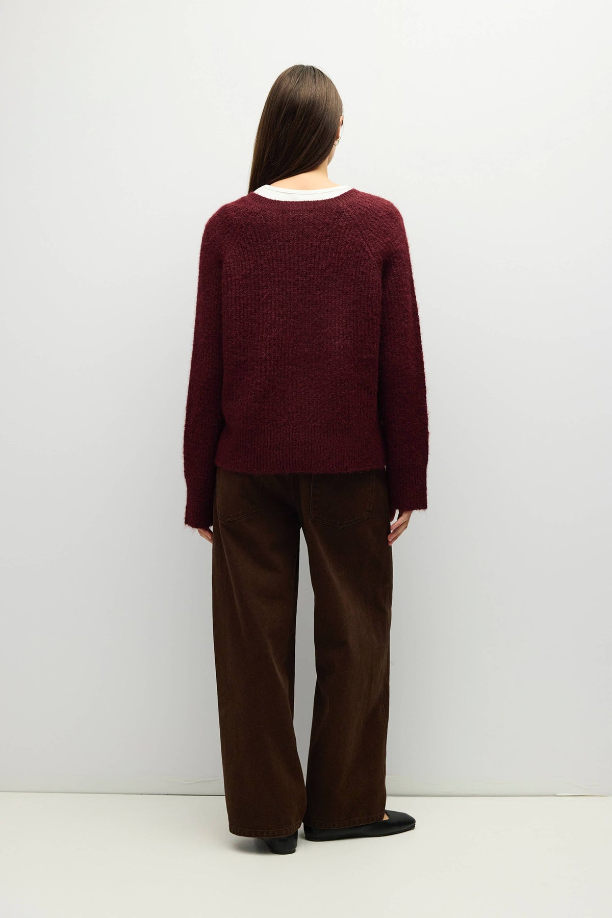The Olivia Sweater | V Neck Sweater