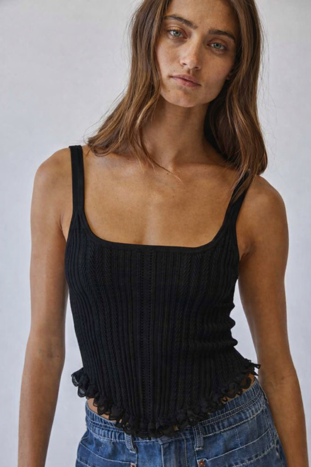 Enzo Knit Corset Top