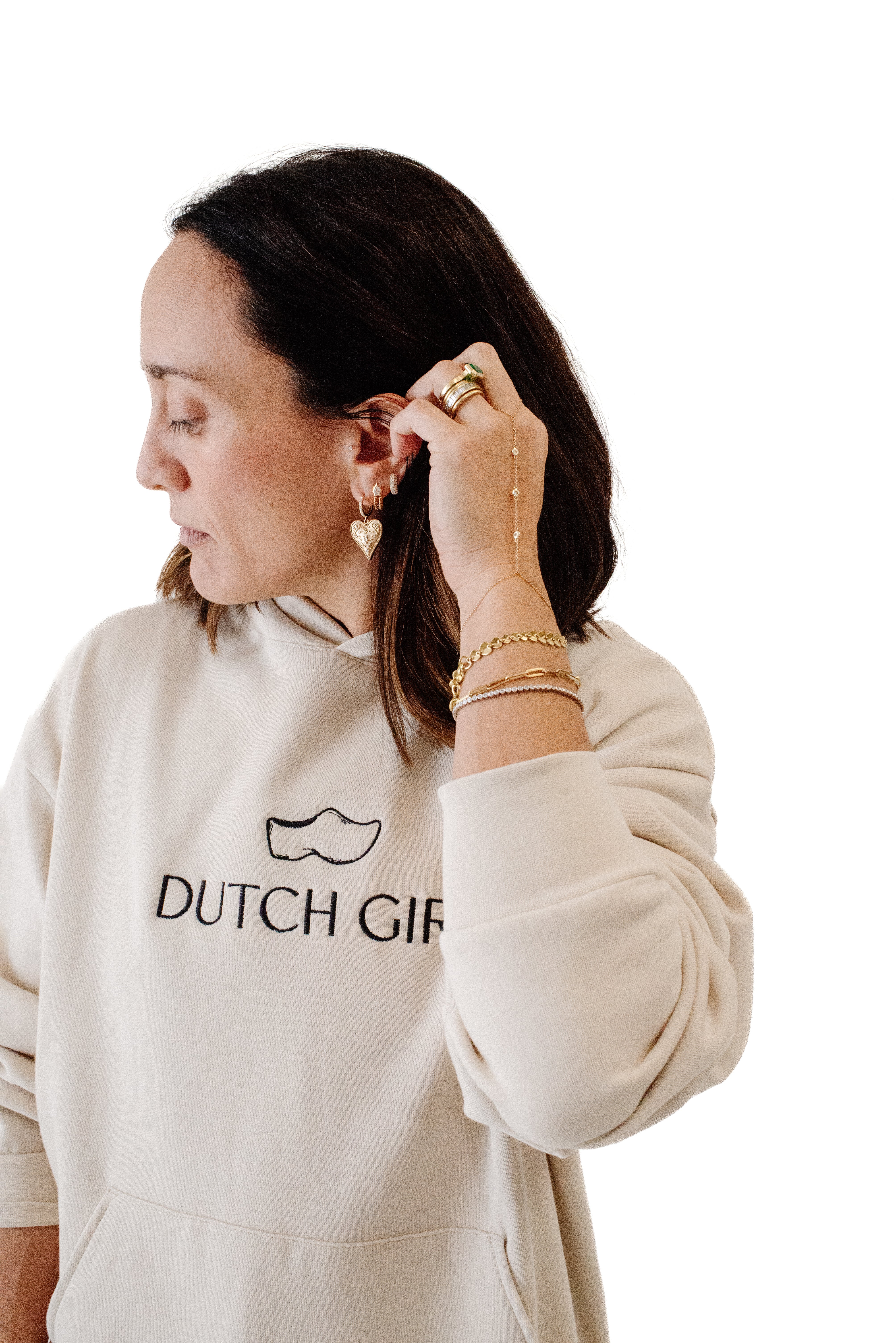 Dutch Girl™ Hoodie | Ecru
