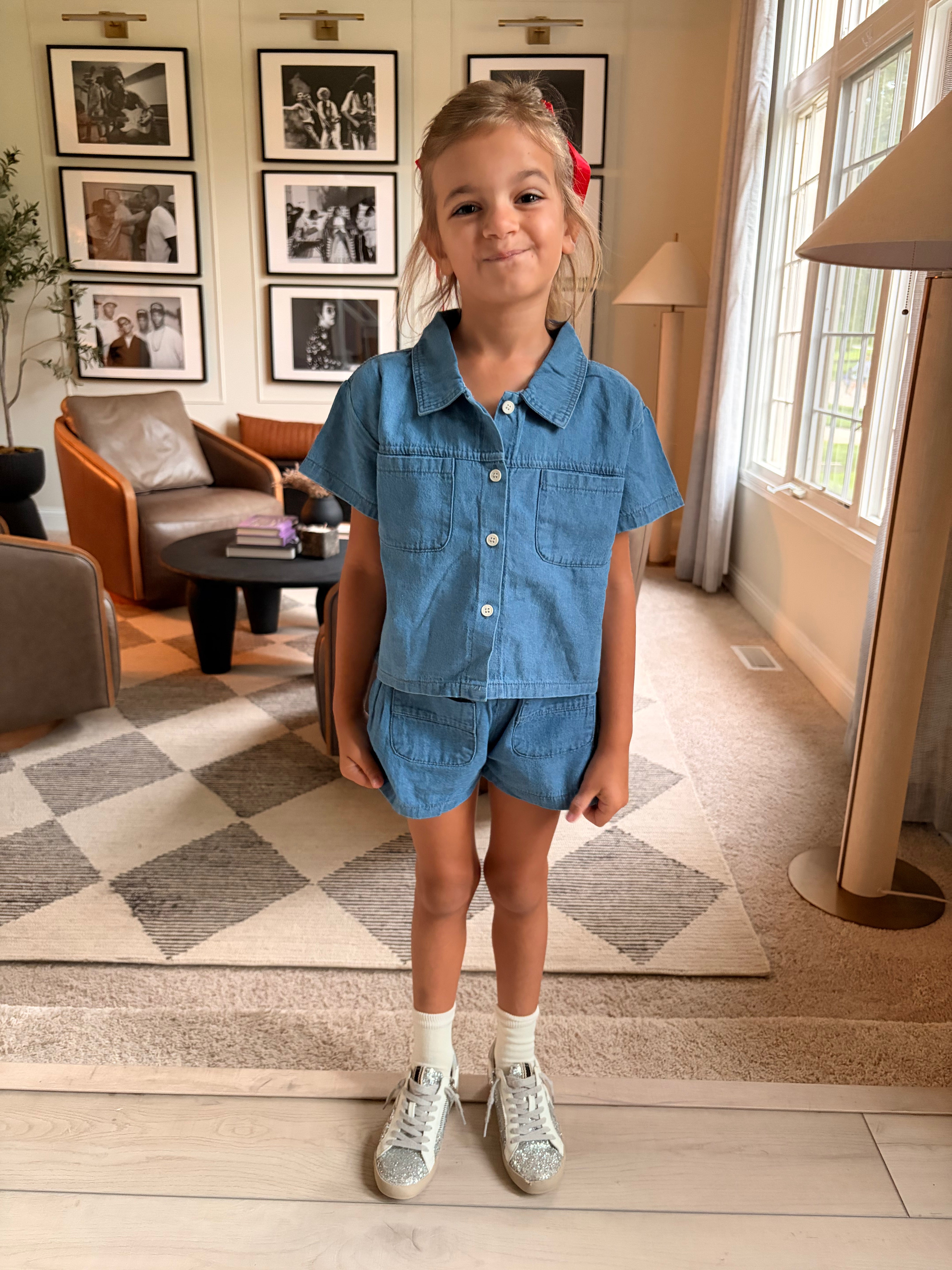 Mini Dutch | Denim Set