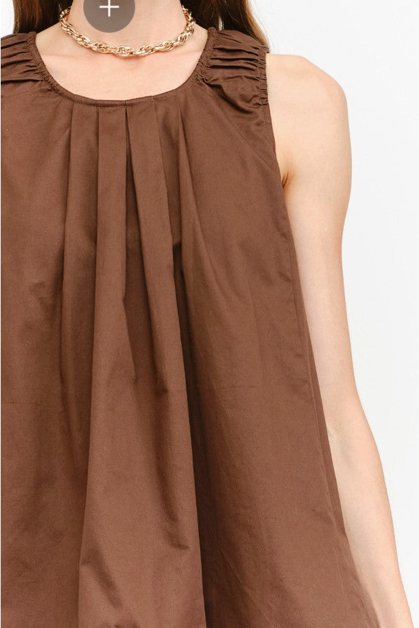 Cocoa Bubble Dress