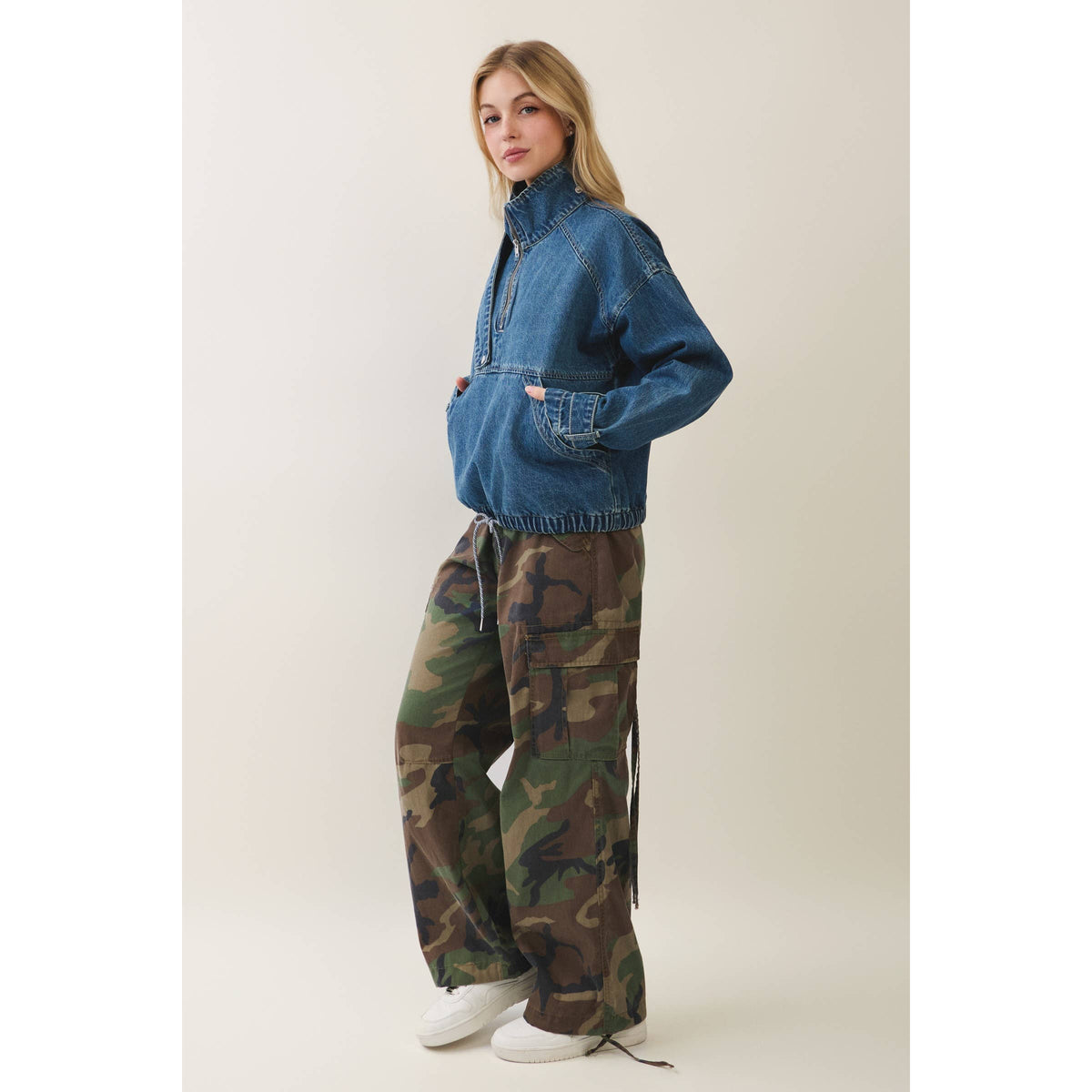 Summit Denim Pullover