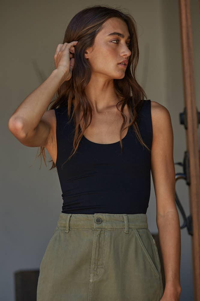 KELLY  TANK | DOUBLE LAYERED SEAMLESS TOP