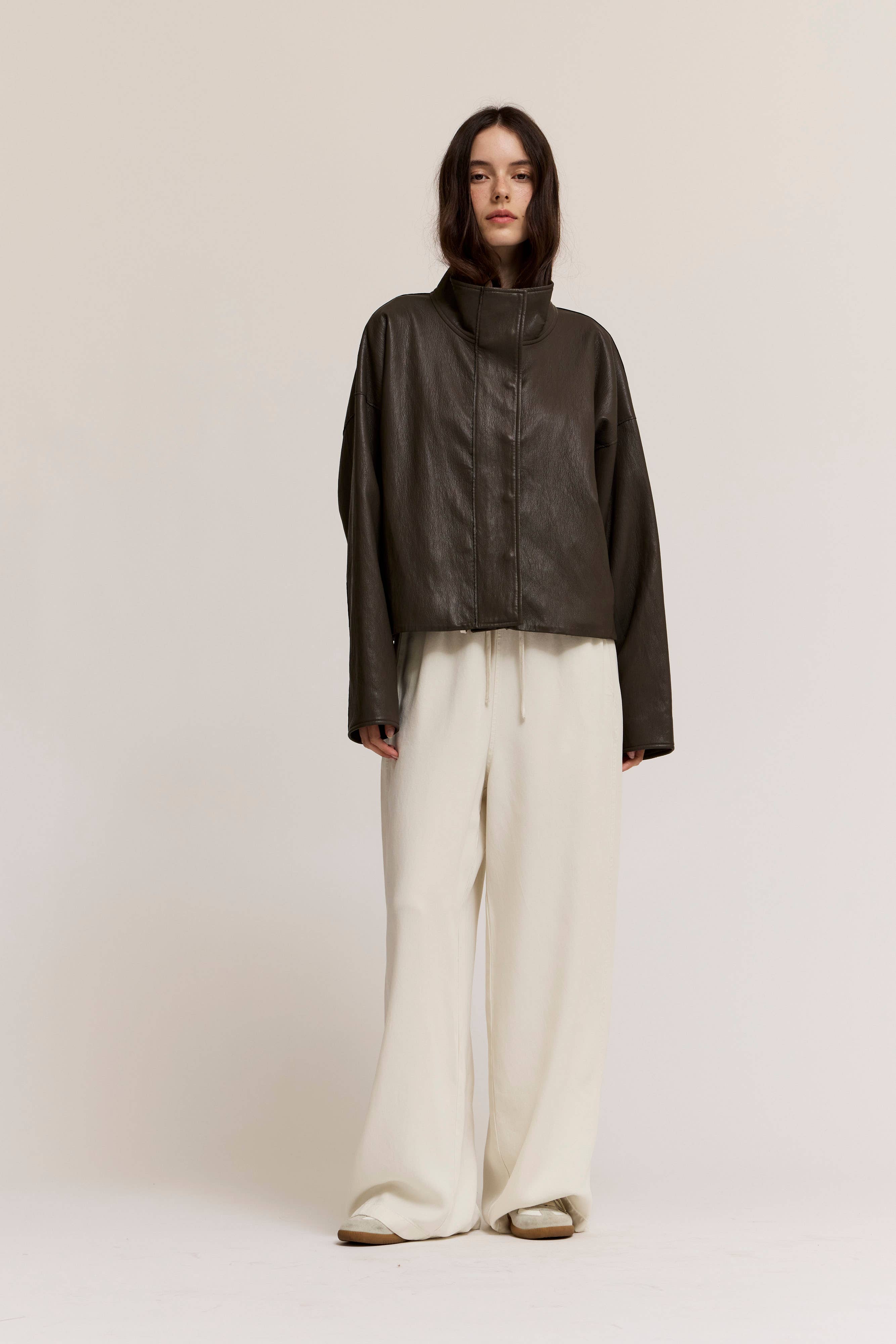 Camden Vegan Leather Jacket