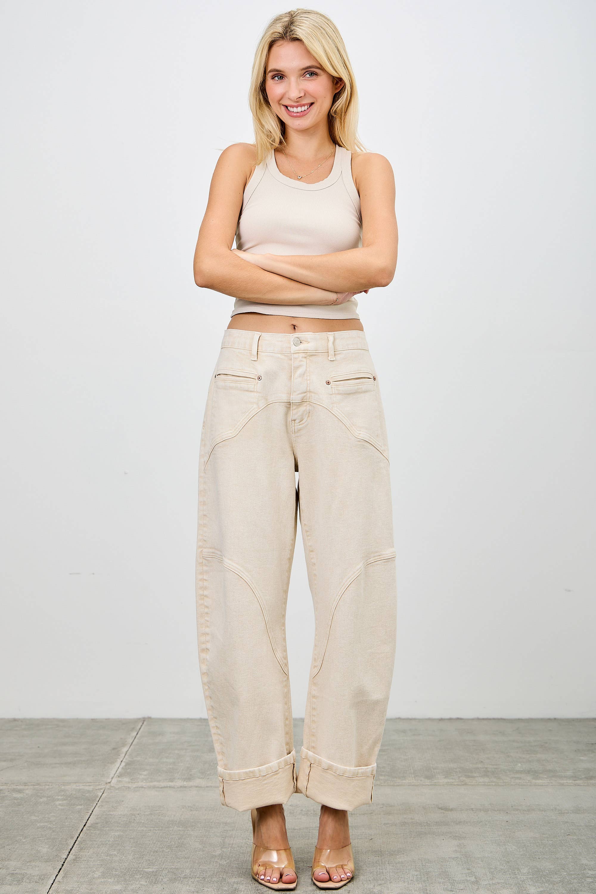 Saige Ecru Jean