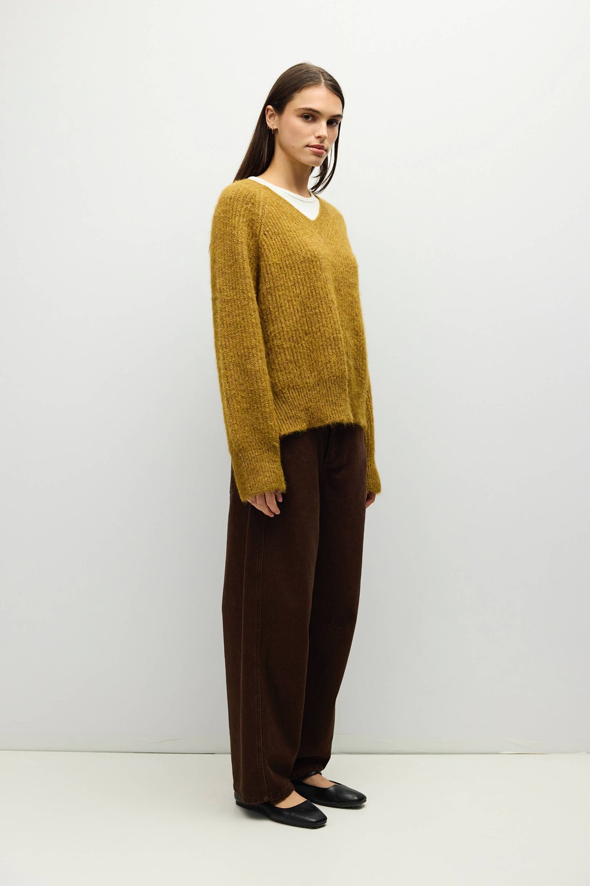 The Olivia Sweater | V Neck Sweater