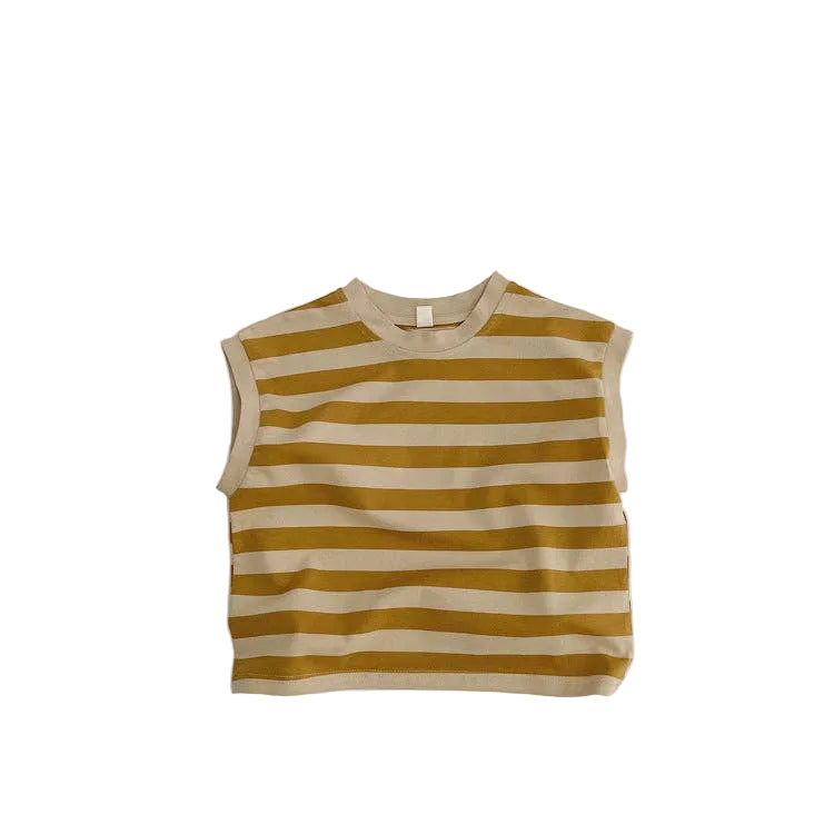 Mini Dutch | Striped Cotton Tank Top