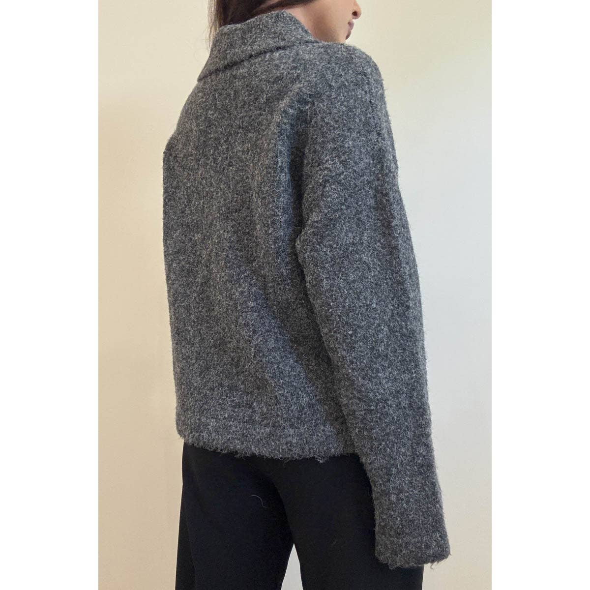 Clem Oversized Collar Sweater