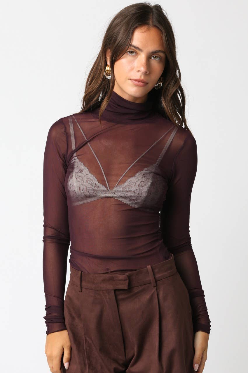 Ivy Mesh Top