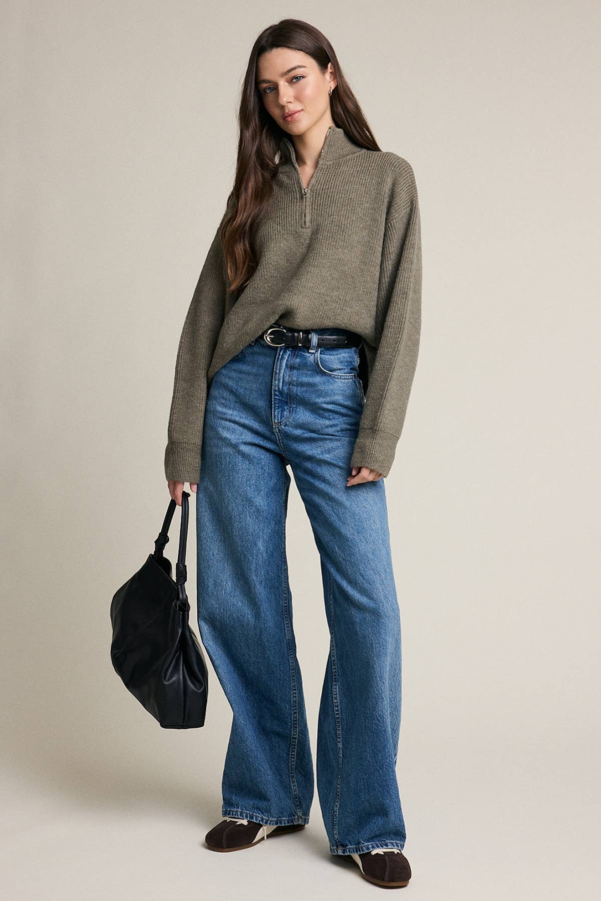 Everette Quarter Zip Sweater