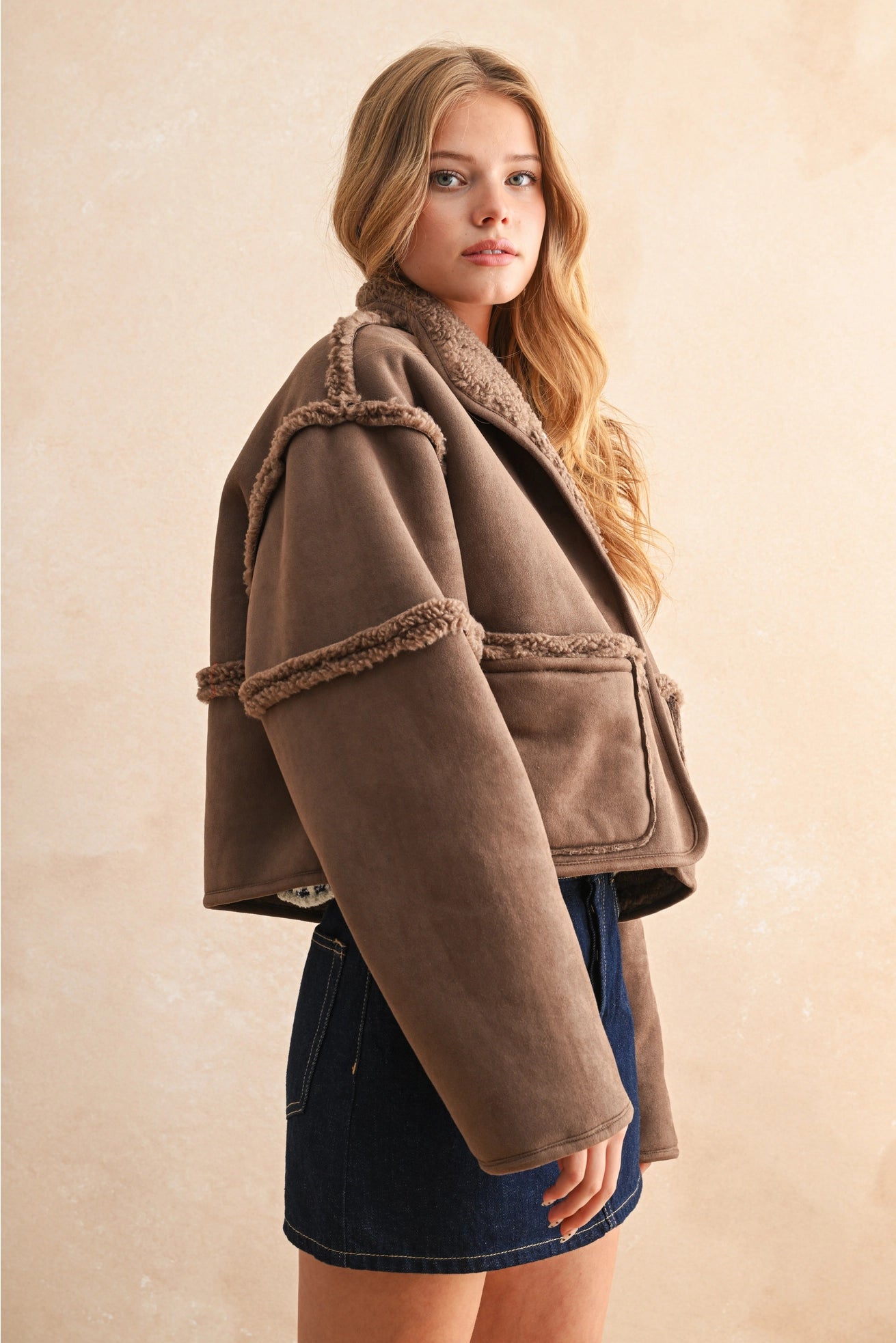 Banks Reversible Sherpa Jacket image 1