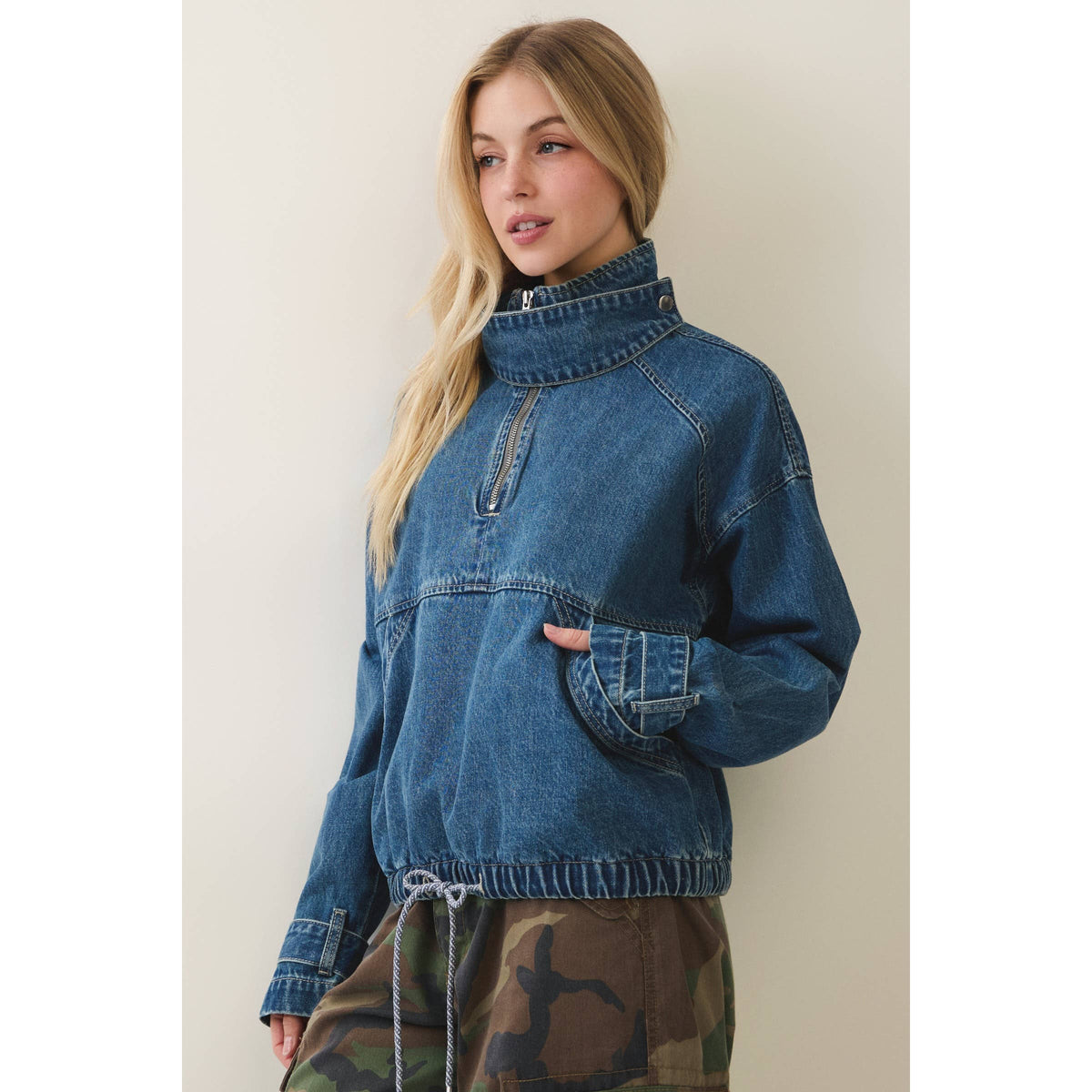 Summit Denim Pullover