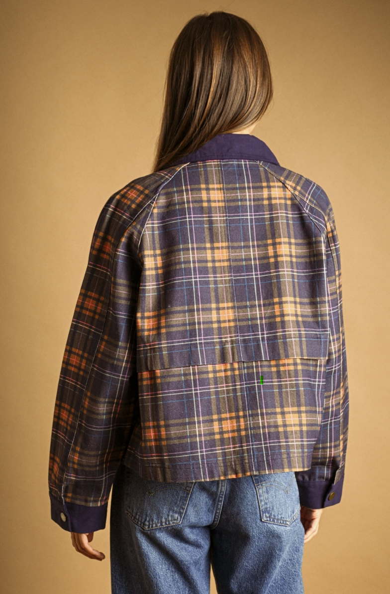 Harbour Plaid Barn Jacket