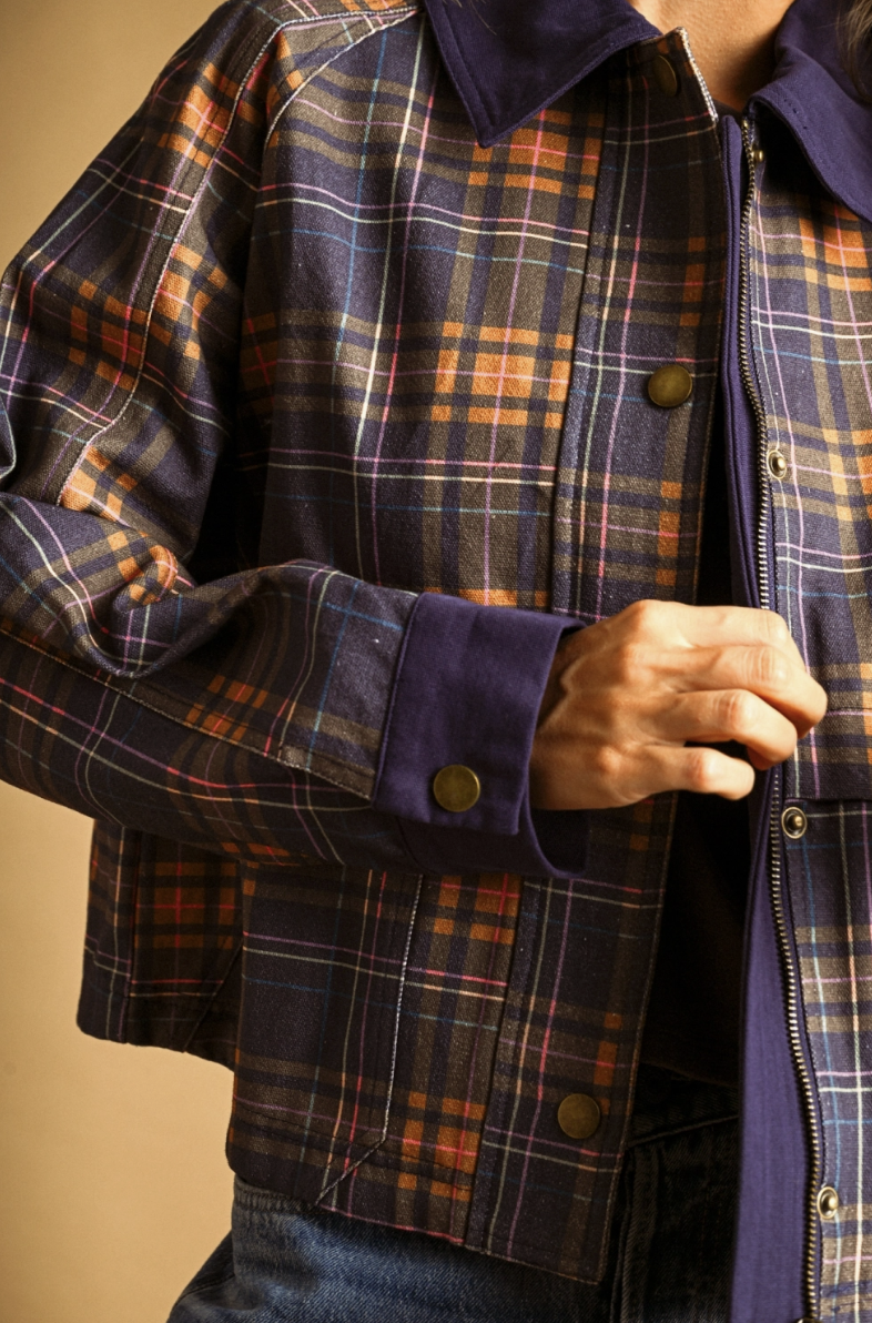 Harbour Plaid Barn Jacket